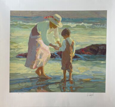 Mother and Son by Don Hatfield