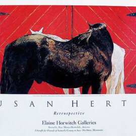 Susan Hertel Retrospective Original Poster