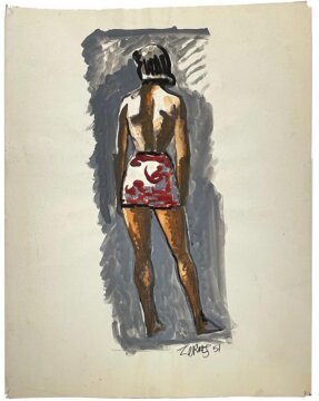 Milford Zornes <span style="font-size:16px; font-weight:normal;">(1908-2008)</span>