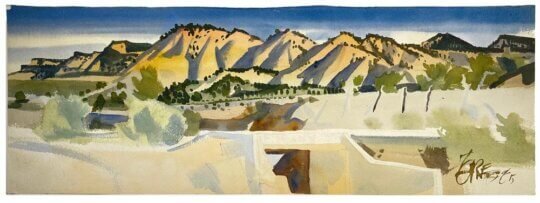 Milford Zornes <span style="font-size:16px; font-weight:normal;">(1908-2008)</span>