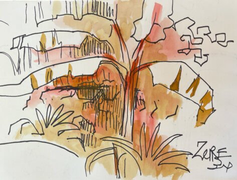 Milford Zornes <span style="font-size:16px; font-weight:normal;">(1908-2008)</span>