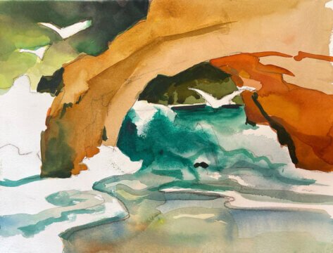 Milford Zornes <span style="font-size:16px; font-weight:normal;">(1908-2008)</span>