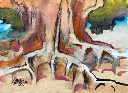 Milford Zornes <span style="font-size:16px; font-weight:normal;">(1908-2008)</span>